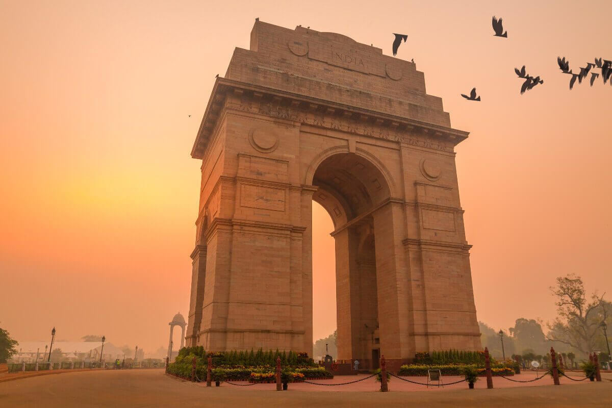 Image Showing A Beautiful View of Gateway of India